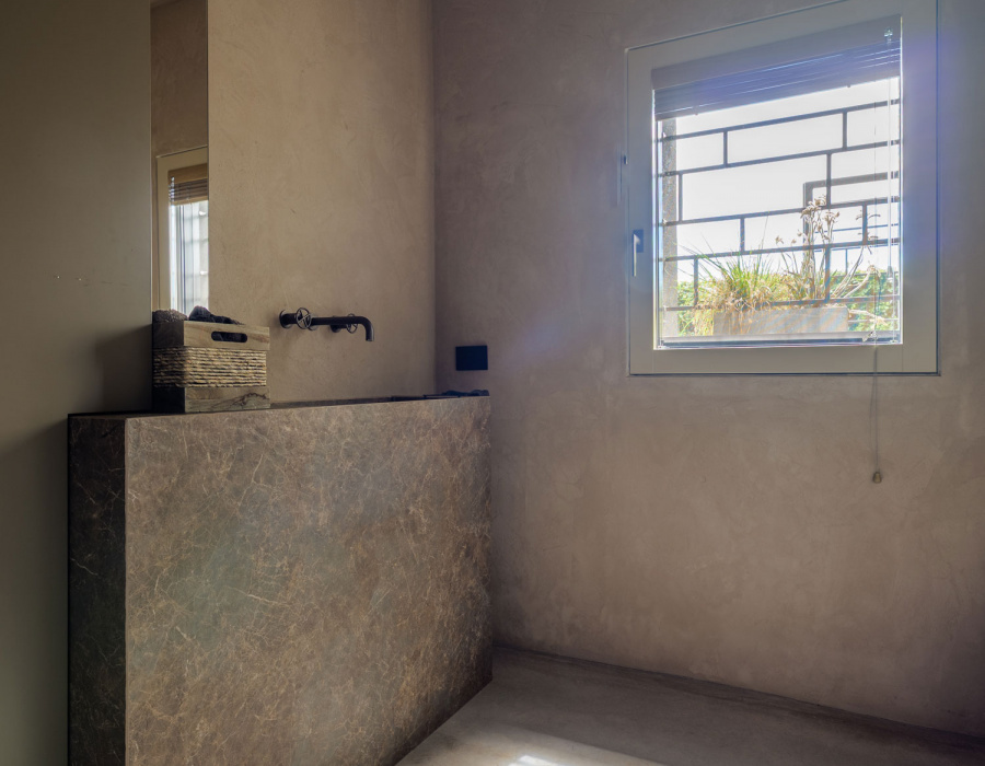Rivestimento murale Iso Tonachino in calce naturale