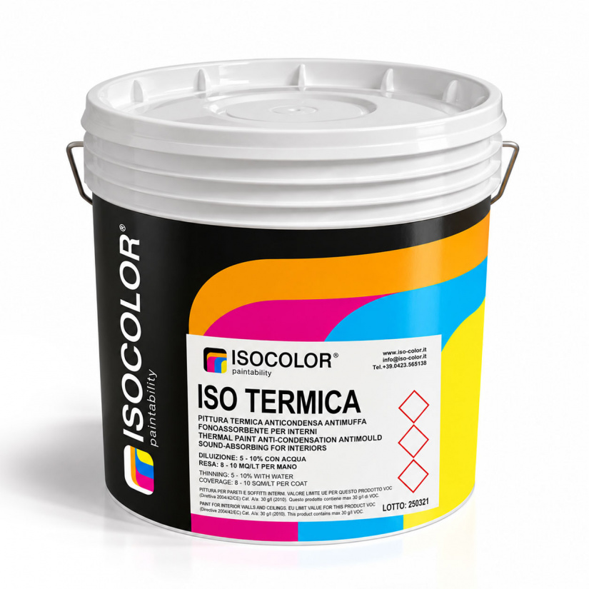 pittura anticondensa formulata con microsfere di vetro cave