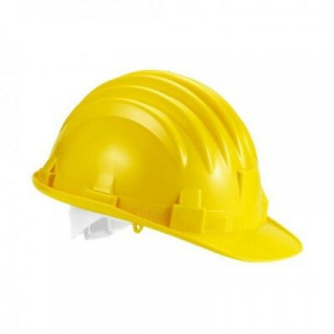 YELLOW SAFETY HELMET