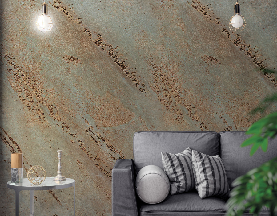 Iso Lithos, stone effect decorative finish for interior design