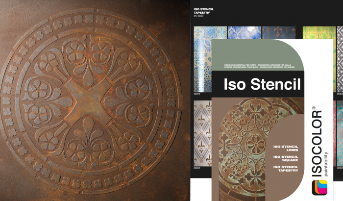 C'est facile créer des motifs ornementaux complexes avec Iso Stencil!