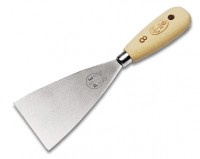 STEEL SPATULA HANDLE WOOD