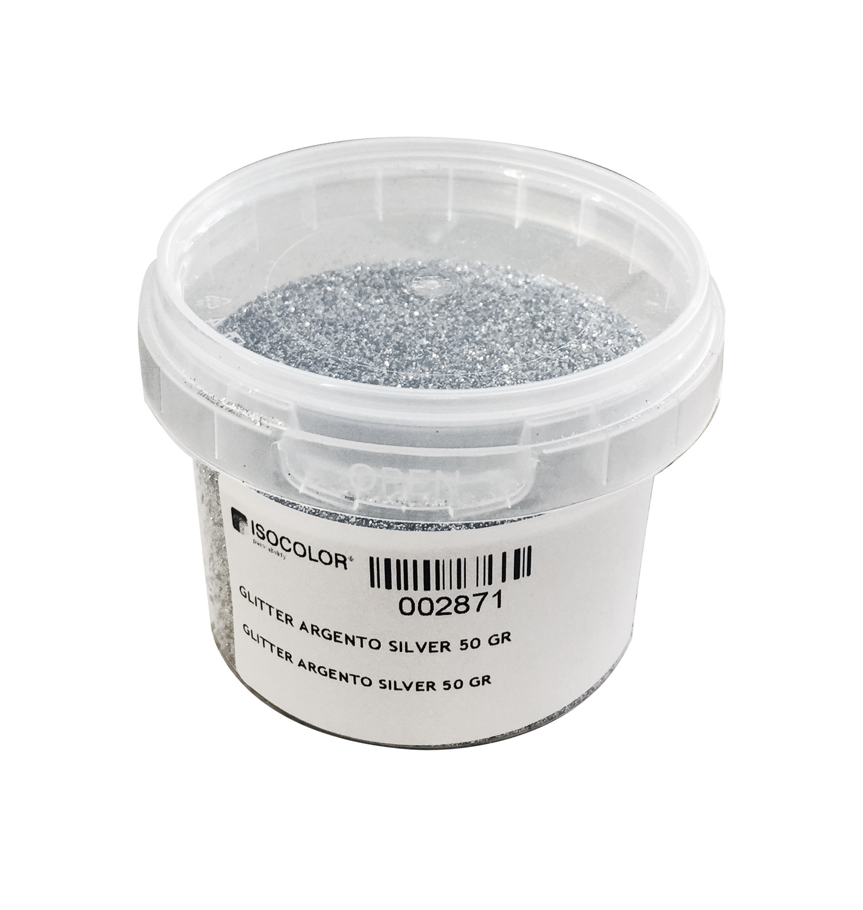 Glitter additive for emulsion paint