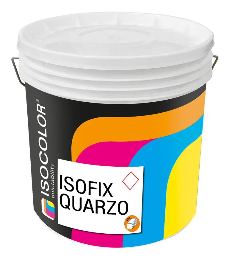 Pigmented acrylic fixative covering plaster effect for interior and ...
